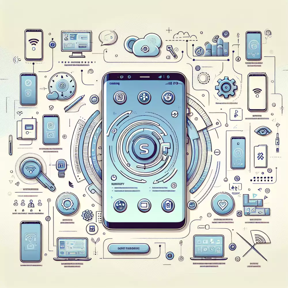 nastavení telefonu samsung